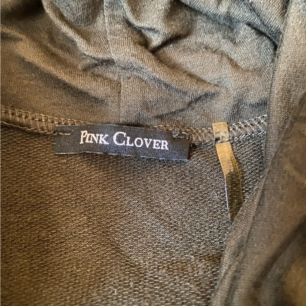 Olive green cow neck long sleeve shirt, size xl - Picture 2 of 2